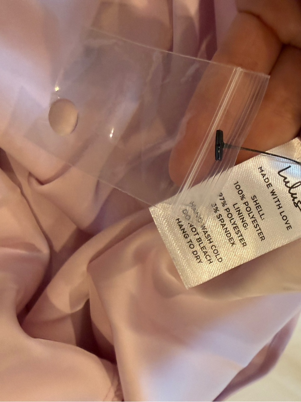 Lulus Blush Satin Asymmetrical Shoulder Midi Dress | Elegant Occasion Dress - XS - Picture 7 of 10